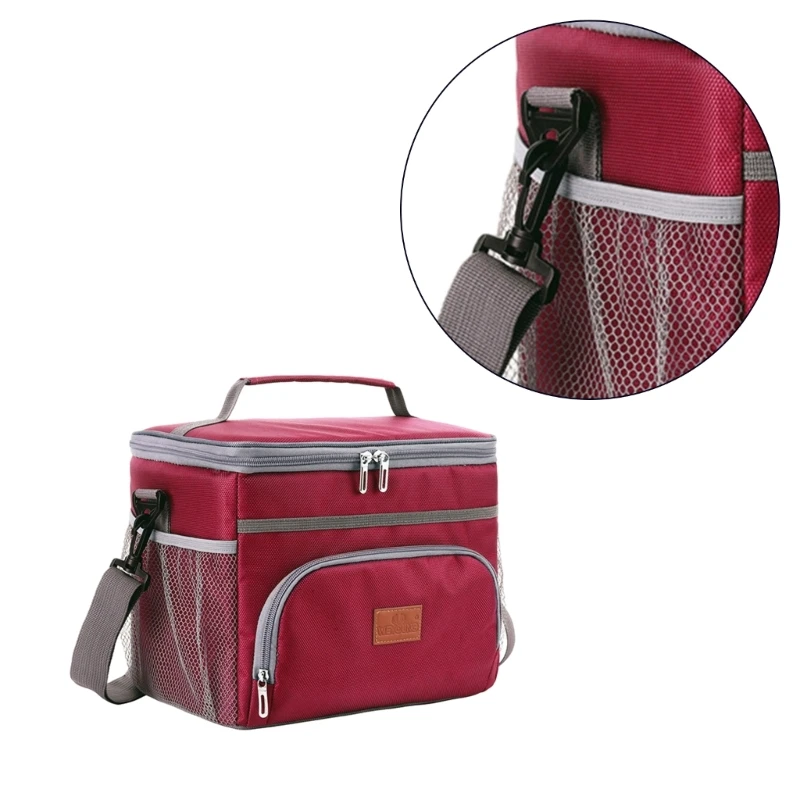 Insulated Bento Box Lunch Box Dinner Container Large Capacity Handbag Bag