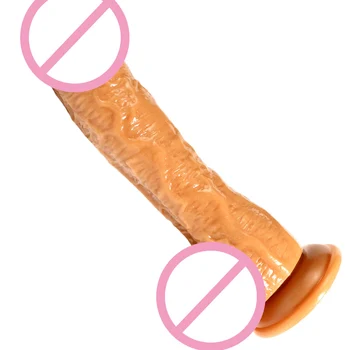 Horse Tail Fat Female Dildos Tentacle Sleeve For Penis Trainer Sex Toy Femme Masturbation Vibration Suction Cup 18 Toys Black 3