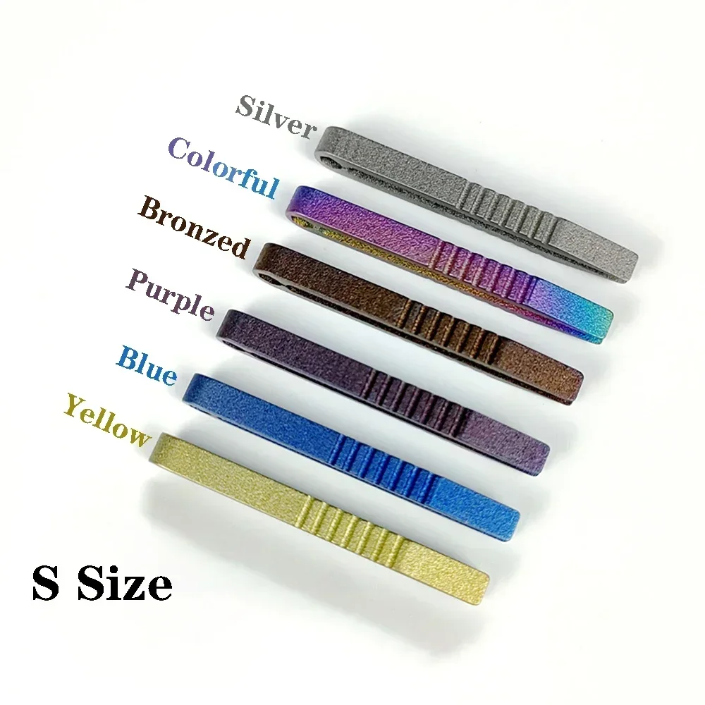 2 Sizes Portable Titanium Alloy Tweezers Outdoor Survival Camping Travel Mini Tools EDC Equipment