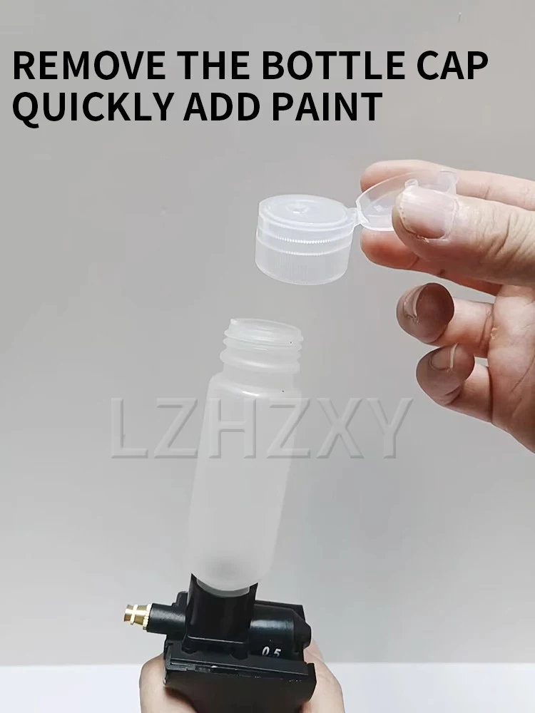 No-clean airbrush gun, model spray painting, air pump acrylic paint painting, po