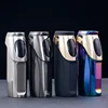 JOBON-luxury Rechargeable Gas Hybrid Lighter, Personalized Creative Three Straight Blue Flame, Touch Cigar Lighter 4
