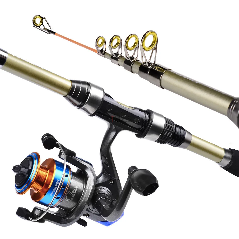 Proberos® 1.8M Portable Fishing Rod with Reel Carbon Fiber