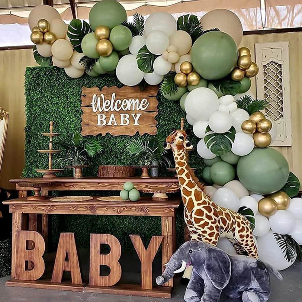 2 Stück Baby-Ballons Babyzimmer-Dekorationen Neugeborenen-Beruhigungskissen Nordische Wandbehang-Ballon-Ornamente Fotografie-Zubehör – Detail 1