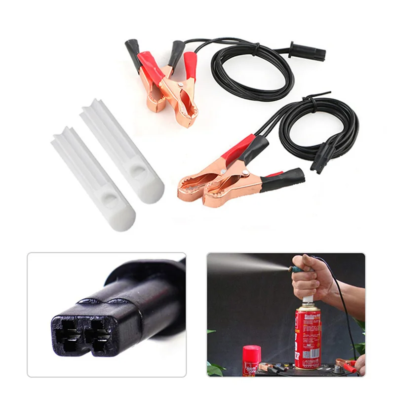 Auto Car Fuel Cleaning Injector Flush Cleaner Wash Adapter Cleaning Tool Set Nozzle Tool Set