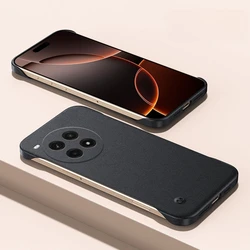 Matte Ultra Thin Frameless Sandstone Shockproof Phone Case for OnePlus Ace 2 (Black)