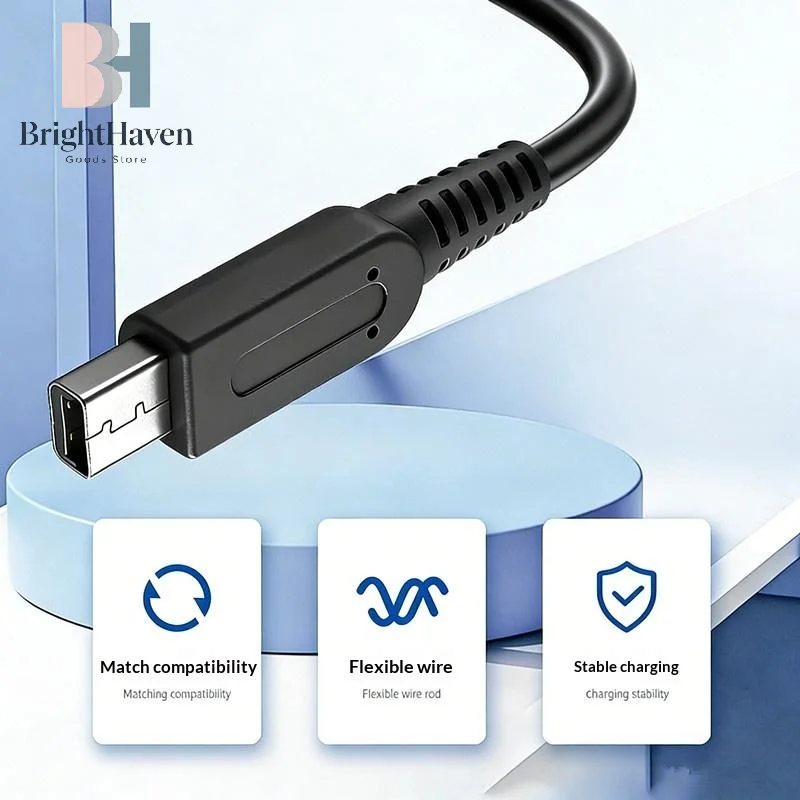 Cavo di ricarica di tipo C per console 3DS 3DSLL 3DSXL, cavo di alimentazione per controller di gioco, cavo USB C per console B.H. - immagine 5