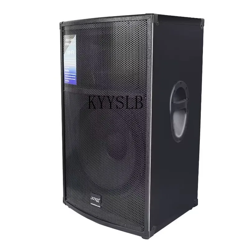 KYYSLB Stage Speaker Single 15 inch High Power Professional Performance Sound System Wedding Outdoor Square Event