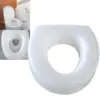 Simple Raised Toilet Seat for Elderly Tool Set Up Accessories Large Opening 2
