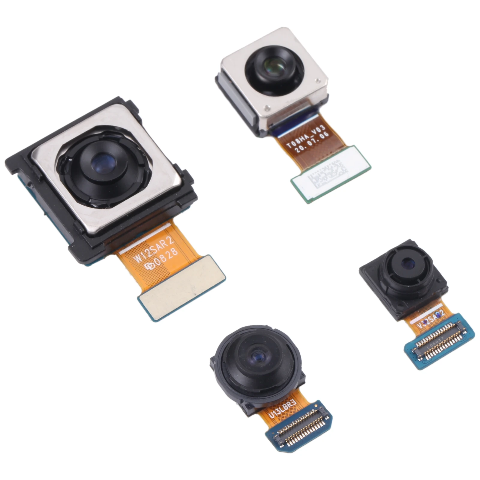 삼성 갤럭시 S20 FE 5G SM-G781B 카메라 세트 (망원 + 와이드 + 메인 카메라 + 전면 카메라)