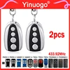 For 433.92MHz PHOX2-433 PHOX4-433 PHOX PHOENIX2 PHOENIX4 TXC4 TRC4 TSC4 HANDY2 HANDY4 Garage Door / Gate Remote Control 1