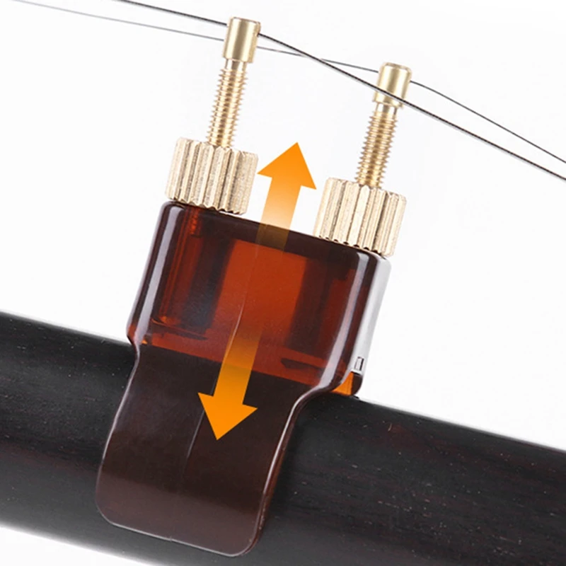 Erhu Fine Tuners Brass Rust Proof Not Hurting Strings Erhu Accessories Musical Instrument Replacement Accessory