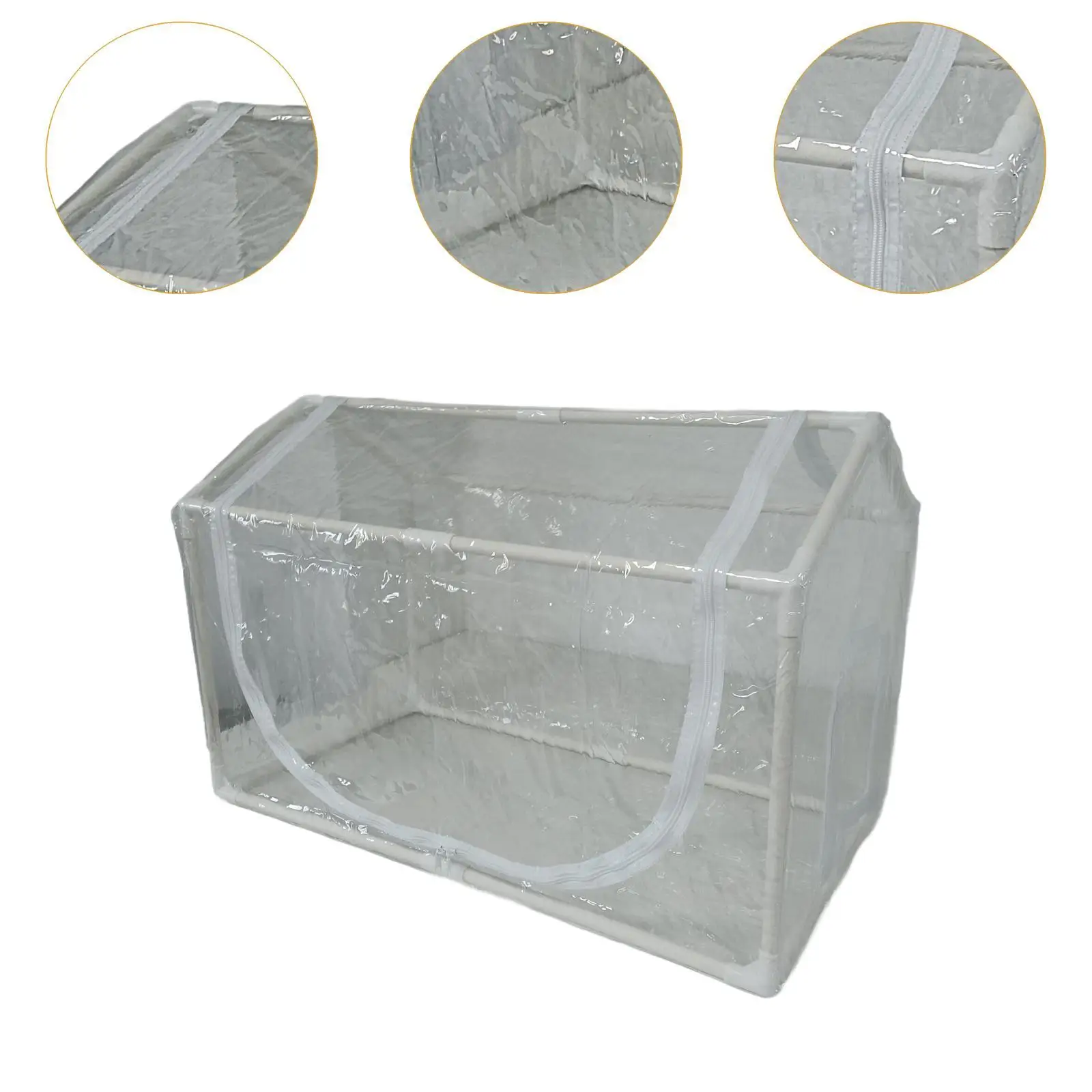 Mini Greenhouse Transparent Cold Resistant Plant Tent for Backyard Pet Patio
