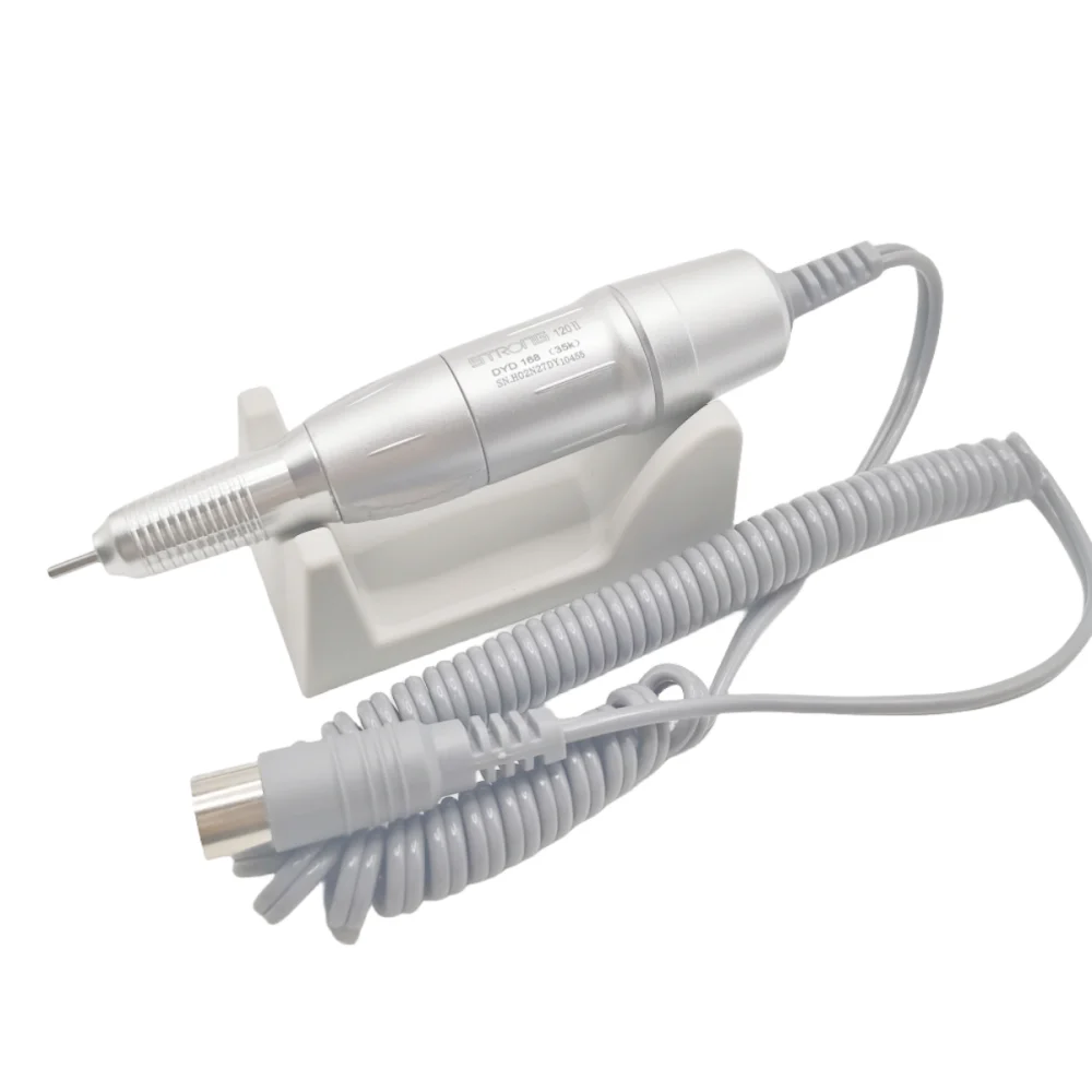 65W STRONG 211 Model Nail Drill Machine 35K STRONG 120II Handpiece for Manicure Milling Cutter and Pedicure Machine File Bits 5