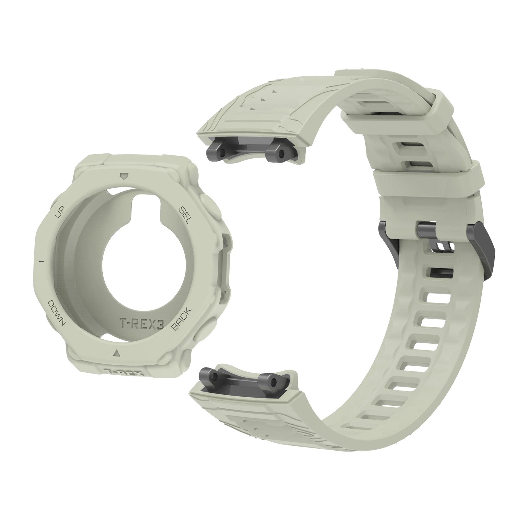 سيليكون حزام الساعات ل Amazfit T-Rex 3 ساعة ذكية ا...