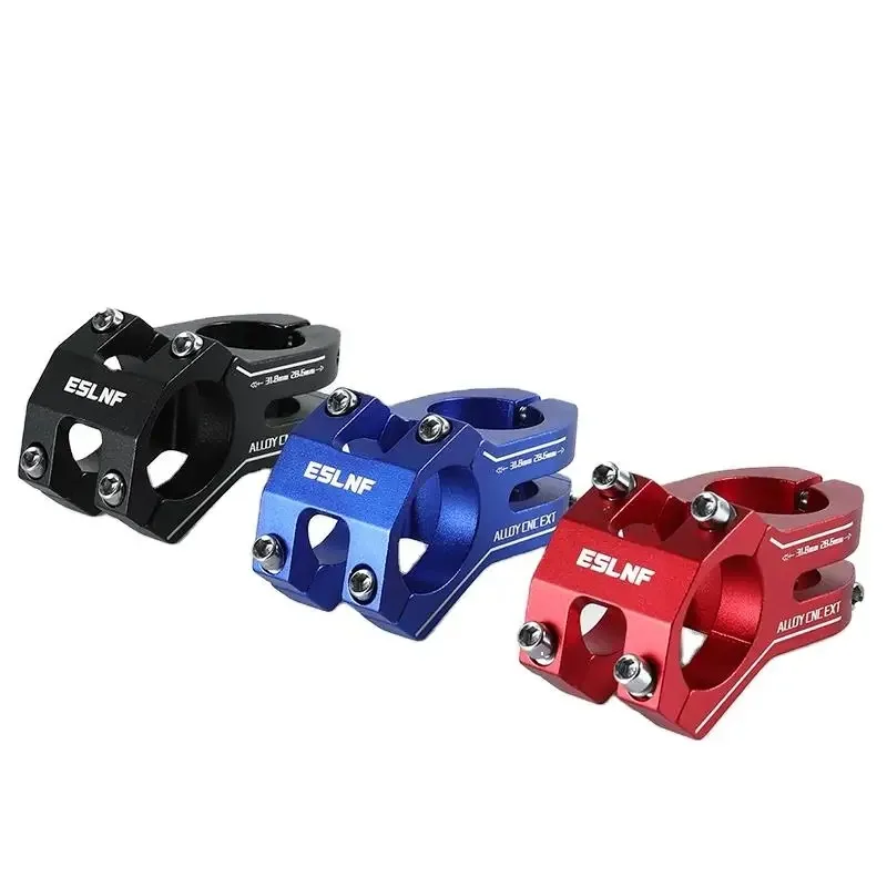 Bicycle Stem ESLNF 31.8 Stem 45mm Bike Short Stem CNC Aluminum Mountain Bicycle Handlebar Bicycle Road Bike MTB BMX