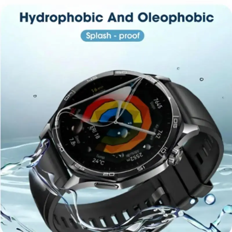 화웨이 시계 GT4 3 2 46MM GT5 Pro GT6 Pro 화면 보호기 시계 4 5 42mm용 5Pcs 개인 정보 보호 하이드로겔 필름