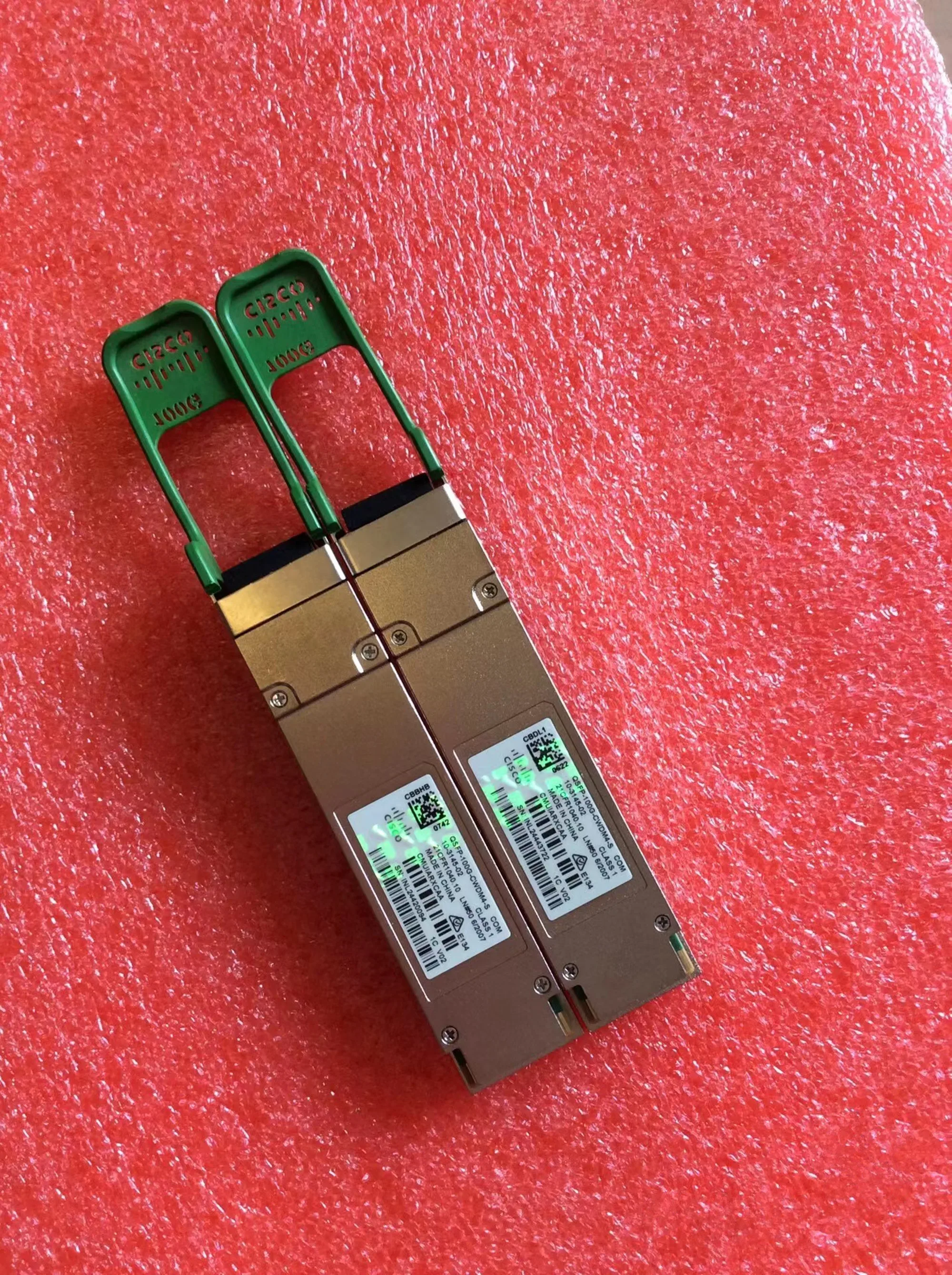 100G QSFP Optical Module  CI-SCO QSFP-100G-CWDM4-S 100GBASE-CWDM4 QSFP28 2KM 1310nm DOM Duplex LC SMF Transceiver fibertop 100gbase er4 qsfp28 1310nm 40km dom duplex lc smf optical transceiver module for cisco qsfp 100g er4l s