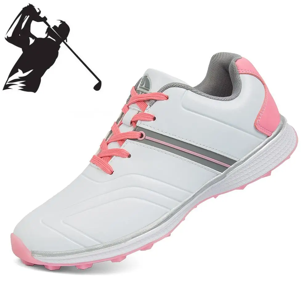 

Profession Ladies Golf Shoes Comfortable Golf Sneakers Waterproof Golf Trainers for Women Wear-Resisting Adult Walking Footwear