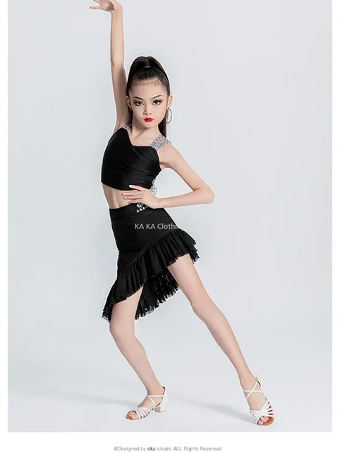 Abito Da Ballerina Bambina Con Tutù | Body Senza Maniche Per Danza Classica, Moderna O Latino - Foto 7