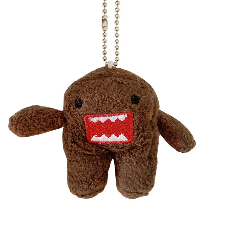 Mini Domo Kun Plush Keychain Mascot Key Chain Anime Cute Kawaii Bag