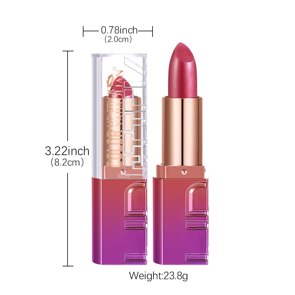 Schimmernder Perlglanz Lippenstift Mit Goldpartikeln Metallic_voghion.com