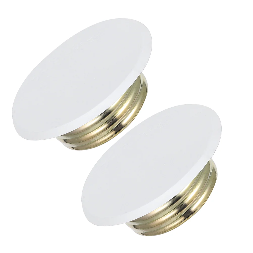 2pcs Fire Sprinkler Covers Ceiling Cover Plate Fire Sprinkler Heads Cap Head Protector For System