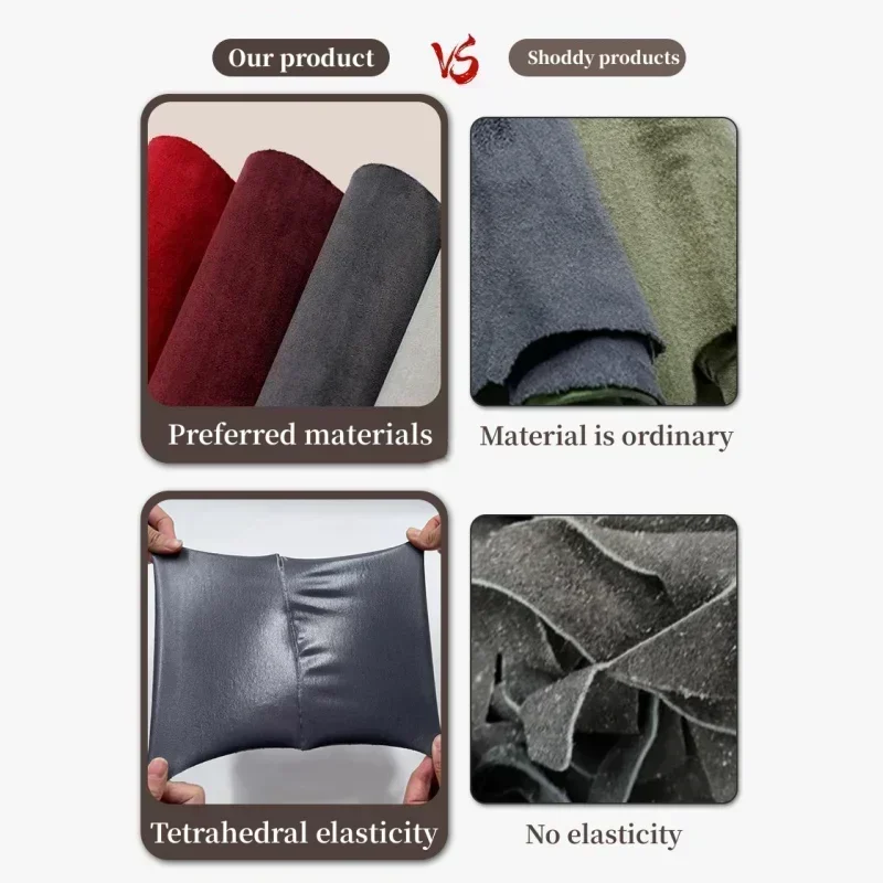 Self Adhesive Leather Sticker Roof Modification Interior Decoration