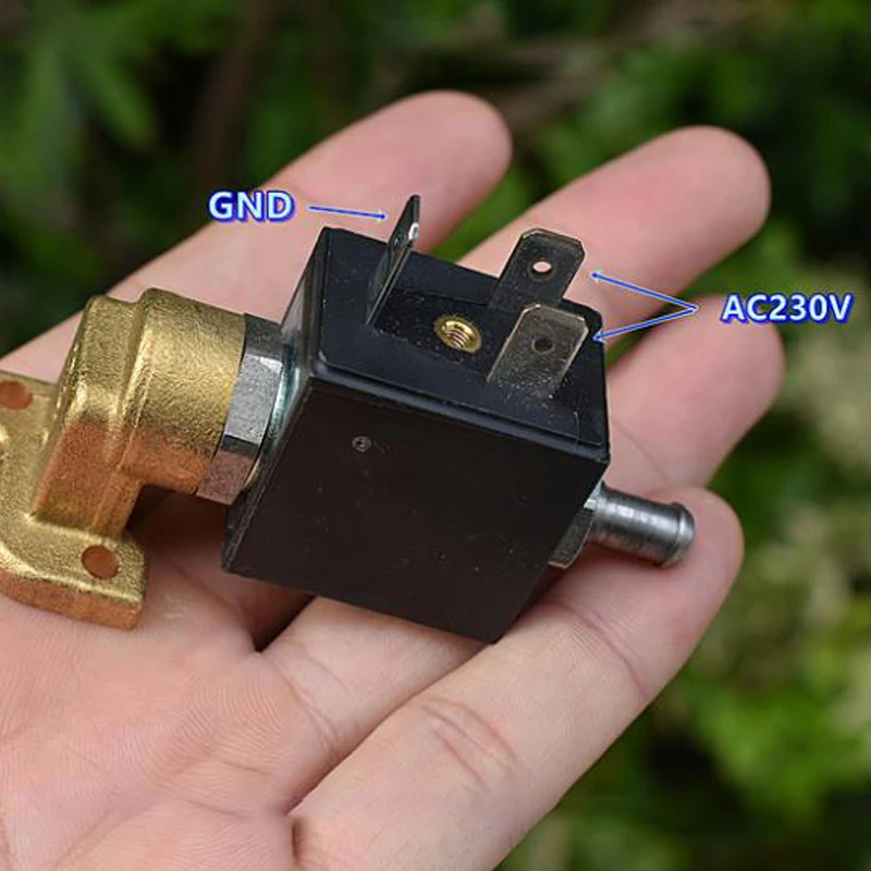 初売り初売り Electric 3-Way 2-Position AC230V 9000BH Brass Valve Solenoid 継手