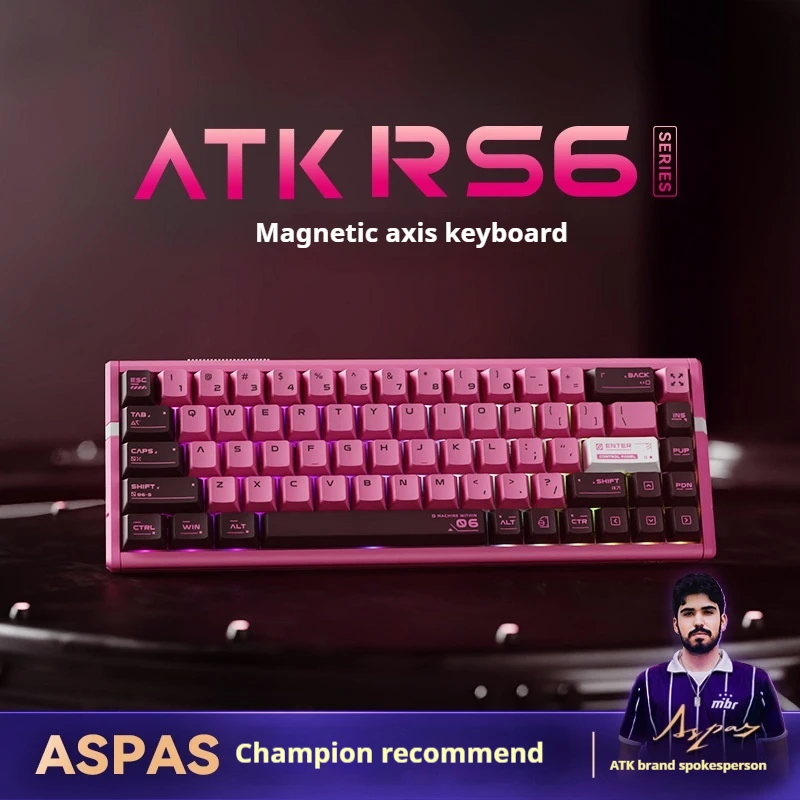 Aspas キーボードを実際に使ったプロゲーマーが語る、ATK RS6 Magnetic