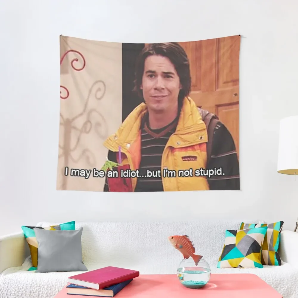

Spencer Shay- I May Be An Idiot, But I'm Not Stupid Tapestry Hanging Wall Decoration For Bedroom Tapestry