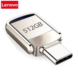 High - Capacity Metal USB 3.2 Type - C Flash Drive (Grey 512G)