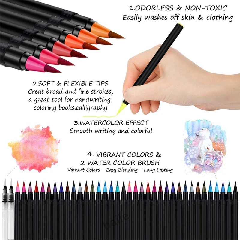 Ensemble De Crayons De Couleur Vibrants De 12 Couleurs Pour Le Dessin,  L'esquisse Et La Prise De Notes - Fournitures Artistiques Non Toxiques Et  De Qu