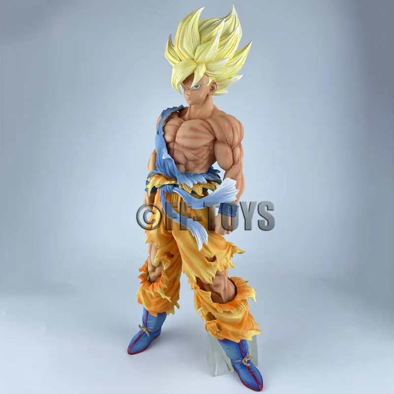 30cm Anime Dragon Ball Z Figura KD Filho Goku Super Saiyan