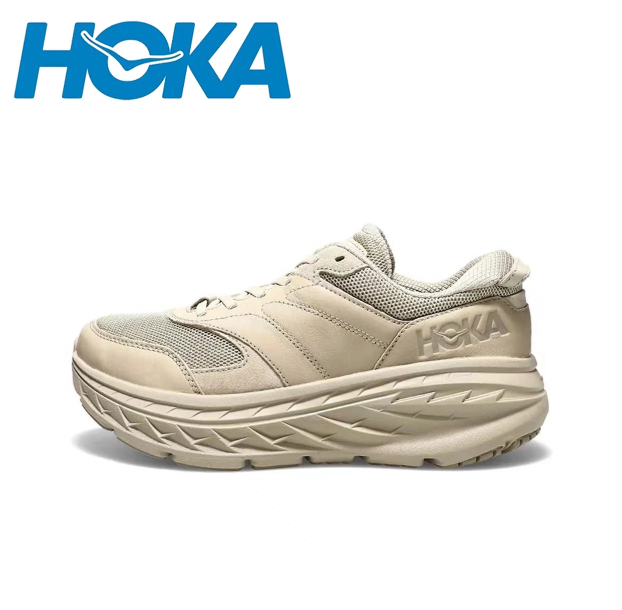 HOKA Bondi L GTX Men Women Outdoor Shoes Road Trekking Travel