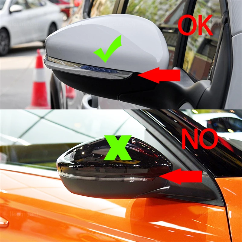 2pcs Dynamic Turn Signal LED Light Side Mirror Indicator For Peugeot 208  2008 12’-22 Citroen C3 MK3 C4 Cactus Opel Corsa F