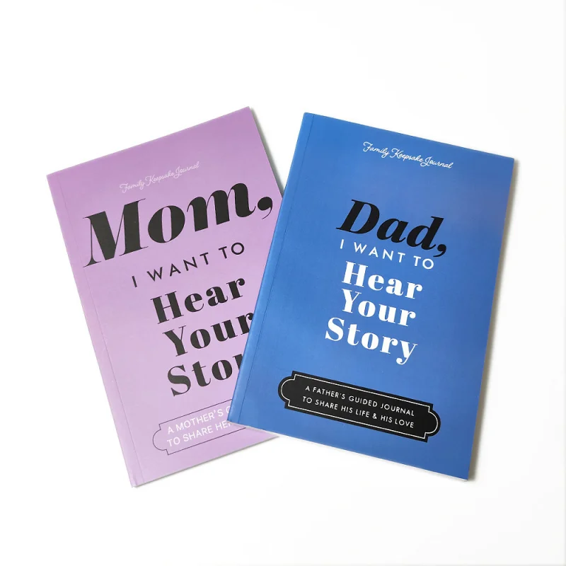 a5Notepad Mom and Dad's Story Notes i want to hear your story