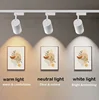 Led Track Light Spot 220V COB Ceiling Track Lamp Rail Lighting System Set Rails Spot For Clothing Shop Living Room Store Home 5