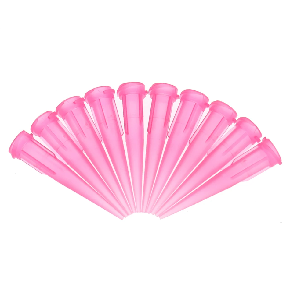 TT Plastic Conical Smoothflow Tapered Needle Dispensing Needle Dispense Tips set 70pca/lot
