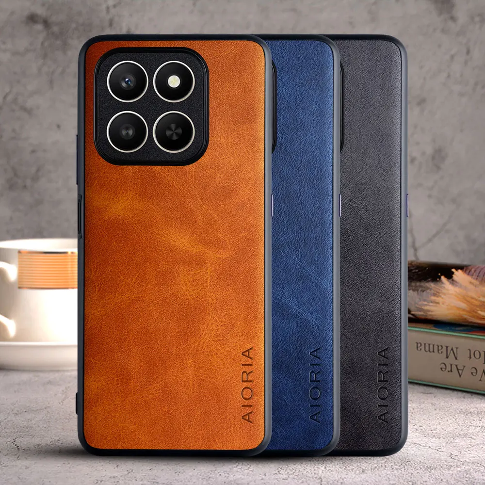 Luxury Vintage Leather Phone Case: Premium Cover Skin