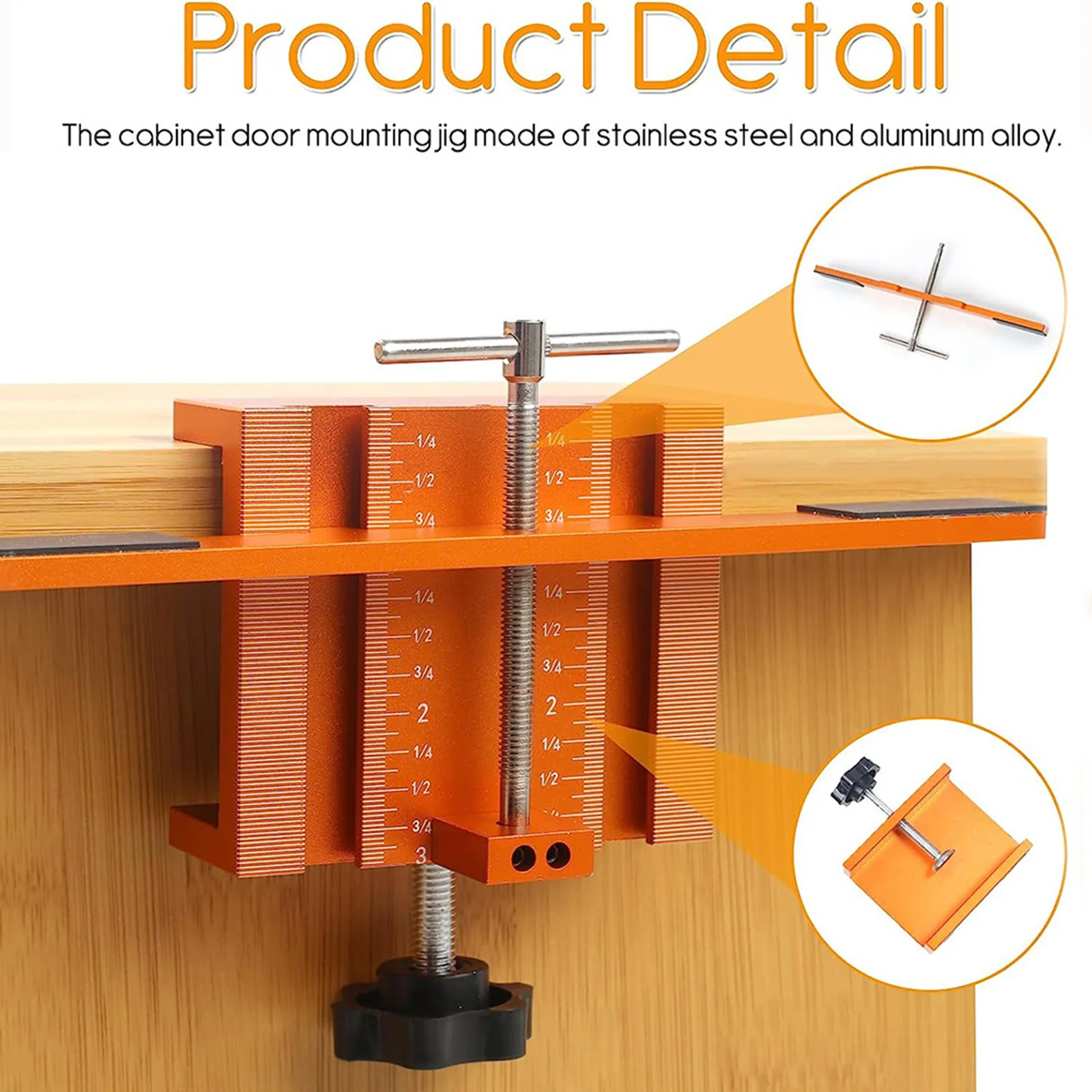 

Cabinet Door Jig High Accuracy for Wardrobe Kitchen Cabinet Bathroom Cabinet