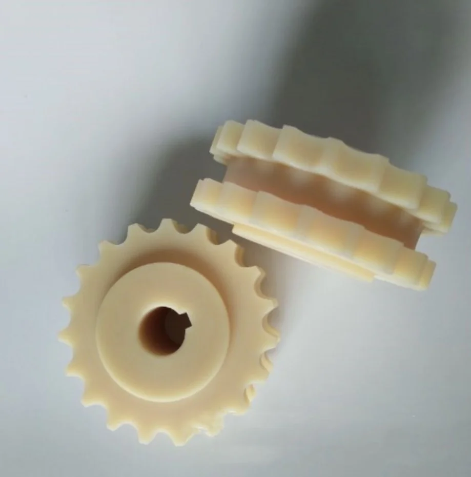 2pcs 21Teeths Diameter:129.26mm hole:30mm Casting Nylon 820 Series Machining Sprocket Automatic Assembly Line Driving Wheel