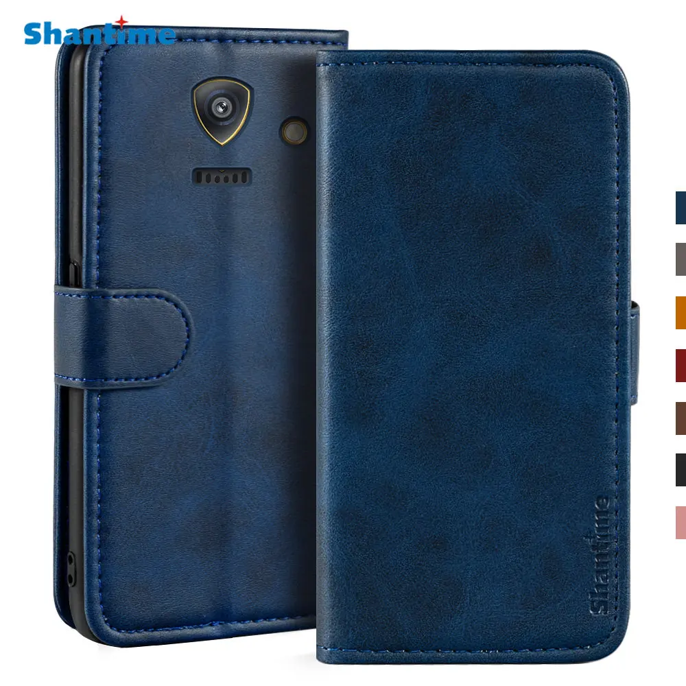 

Магнитный кожаный чехол-бумажник для Oukitel K16