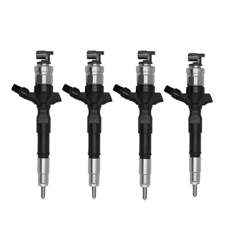 2/4PCS Diesel Fuel Injectors 23670-30400 295050-0460 for Toyota Hilux ...