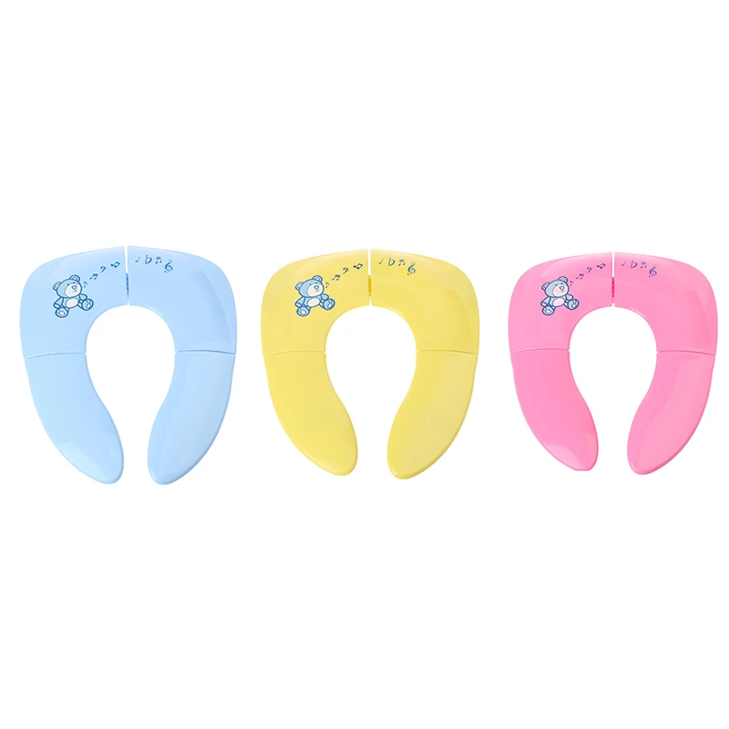 Baby Travel Folding Potty Seat Toddler Portable Toilet Training Seat Kids Travel Potty Seat Pad Urine Assistant Cushion 6