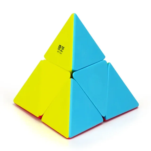 [ECube] QiYi Pyraminx 2x2 Cubo Magico Speed Toy Magic Cube Professional Game Smooth Creative Safety Education Puzzle Gift 2