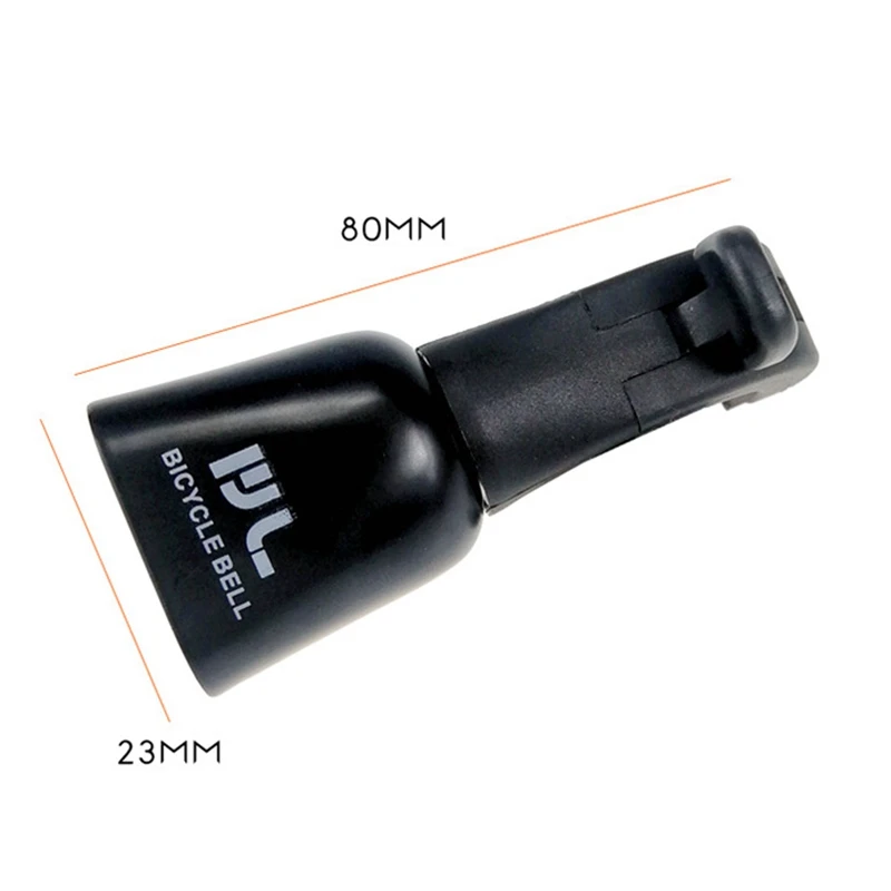 Shanmashi 야외 자전거 벨, 크리에이티브 자전거 불 헤드 벨 혼, 산악 밸런스 자전거 액세서리, 블랙 XQ