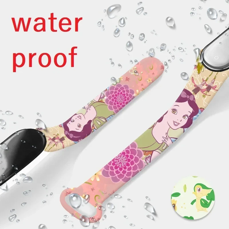 Kids' Digital Watches Outdoor sports Wrist band Cartoon Printing LED Touch Waterproof Electronic Kids Watchs Birthday Gifts Toys