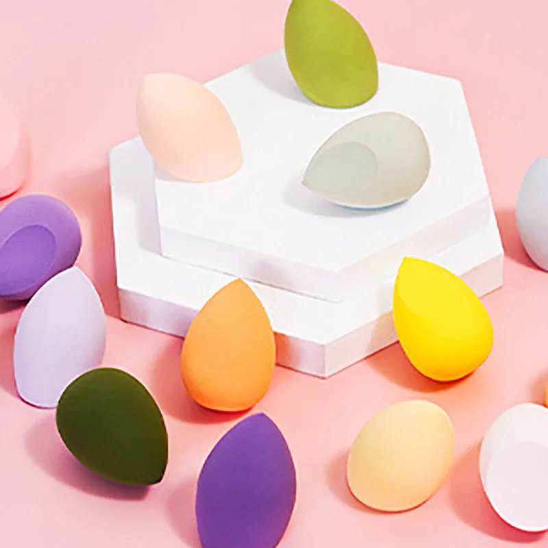 

8Pcs Wet and Dry Gourd Egg Puff Sponge Egg Makeup Egg Face Makeup Sponge Set Foundation Concealer Cream Makeup Tools