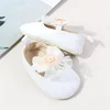Spring Autumn New Newborn Girl Infant Flat Shoes Fashion Sweet Princess Soft Sole Toddler Shoes Mesh Lace Bow Baby First Walkers 5