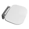 90° Wall Mounted Folding Chairs Shower Seat Waterproof Shower Bench Shoe Changing Stools White Load 150kg for Bathrooms Porches 6